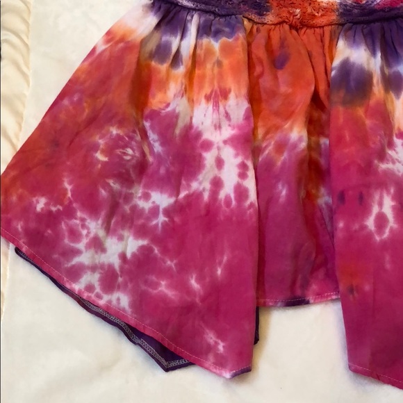 🔆☮️Charming Charlie☮️🔆Hand Tie-dyed Skirt - Picture 6 of 7